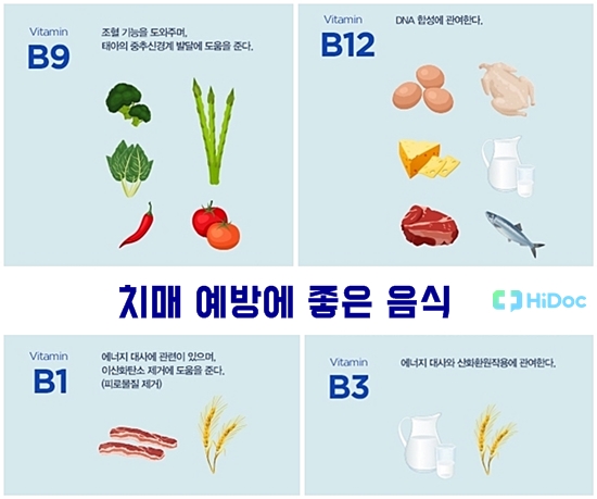 치매 예방에 도움을 주는 음식_하이닥