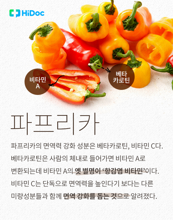 환절기 

면역력 높여 감기 예방하는 음식 10