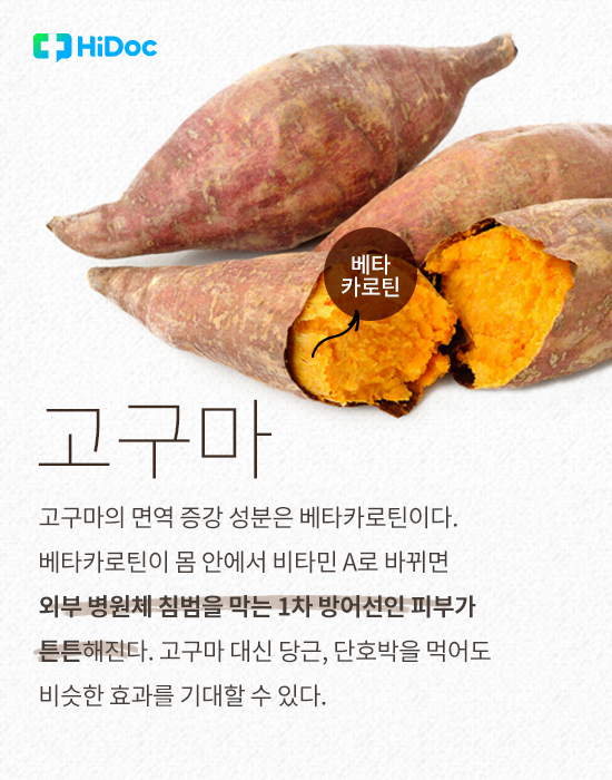 환

절기 면역력 높여 감기 예방하는 음식 10