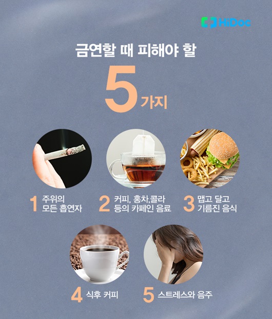 금연 이유와 금연 후 신체변화