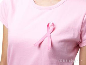 유방암예방캠페인운동인핑크색티에핑크리본을단여자