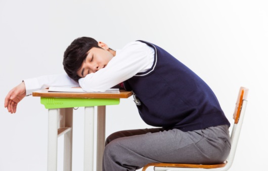 학생들의 과다수면, 학업 스트레스 탓일 수도
