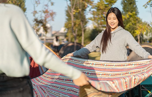 가을철 야외 활동