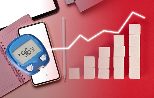 당뇨병을 효과적으로 관리하기 위해서는 '혈당' 수치를 기록해야 한다