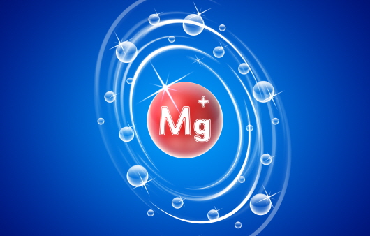 마그네슘은 우리 몸에 4번째로 많은 미네랄로 몸속 여러 반응에 관여한다
