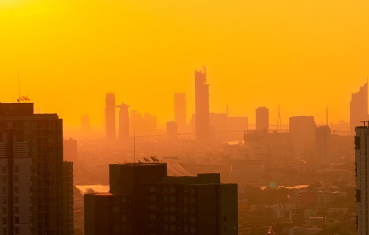 공기가 오염된 도시에서 사는 것은 위험하다