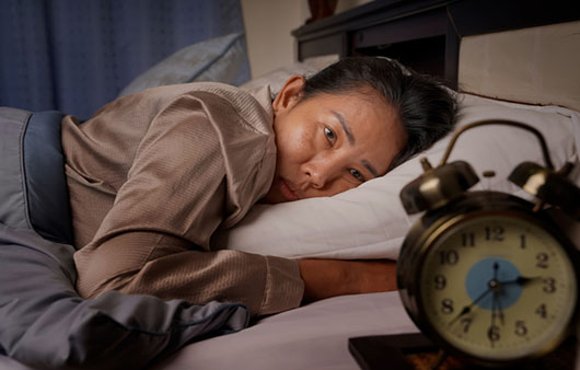 불면증으로 고생하는 여성 ㅣ출처: 게티이미지뱅크
