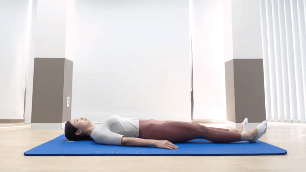 원 레그 브릿지 맨몸 운동 준비 자세ㅣ출처: 하이닥 유튜브