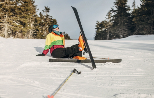 스키나 스노보드 등을 탈 때는 다치지 않도록 주의해야 한다ㅣ출처: 게티 이미지뱅크