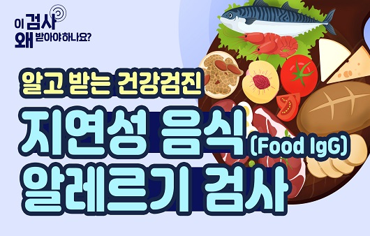 지연성 음식 알레르기(Food IgG) 검사 | 출처: 하이닥