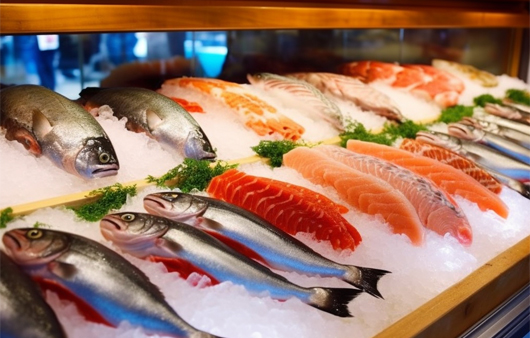 다이어트에는 흰 살 생선이 붉은 살 생선보다 효과적이다ㅣ출처: 미드저니