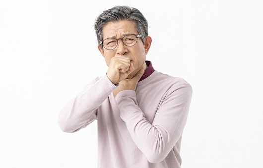 폐렴의 주된 증상은 발열, 기침, 객담 등이다ㅣ출처: 클립아트코리아