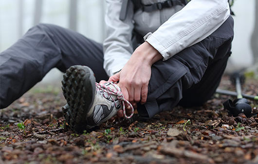 가을 산행에서는 발목 부상을 주의해야 한다 | 출처: 게티이미지뱅크